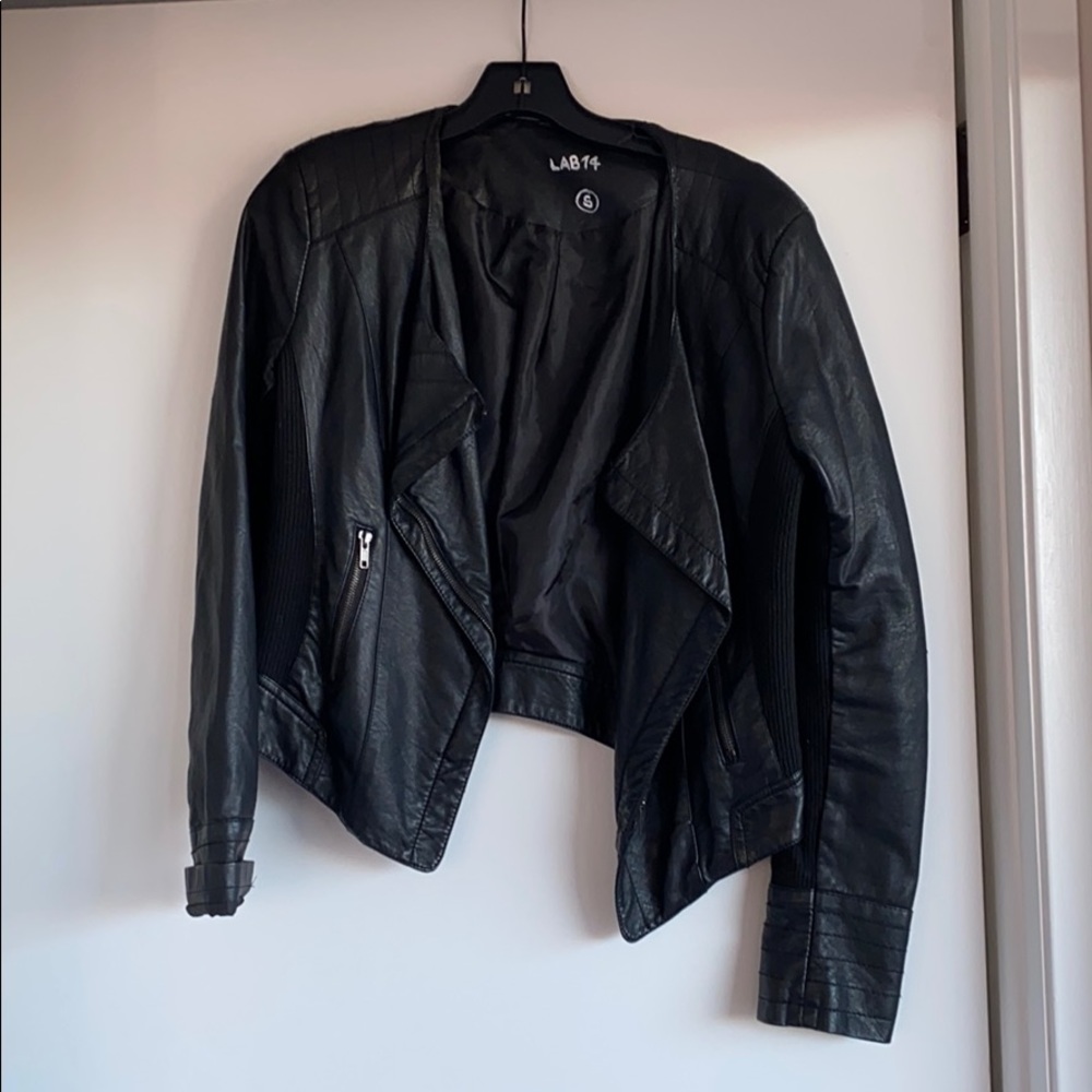 Leather jacket